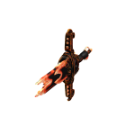Inferno King Broken Sword Wielded
