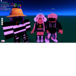 A GROUP OF RANDOM ROBLOX KIDS