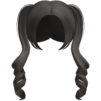 જ⁀➴  ash brown twintails, in need of ribbons ♡ Roblox item