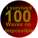 Survived 100 waves on impossible 