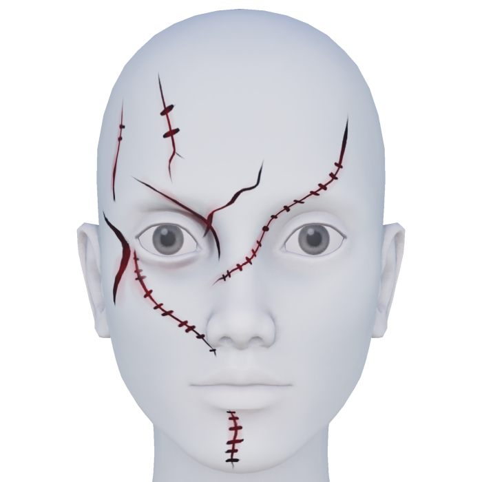 Chucky Scars