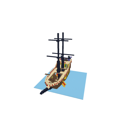 Classic Roblox: Pirate Ship