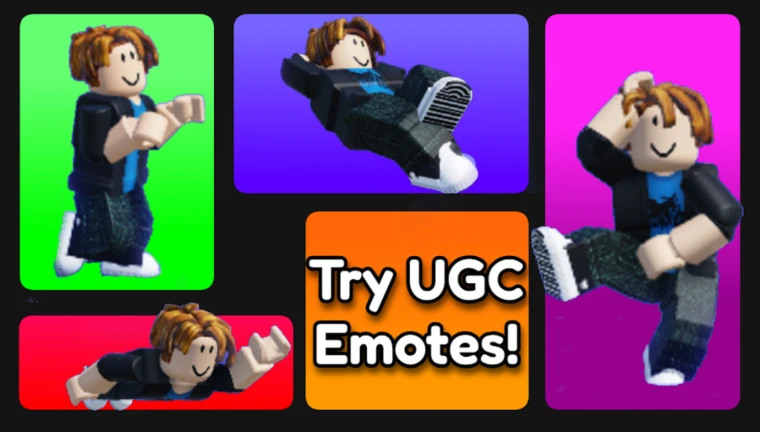 Try UGC Emotes Roblox NoFilter