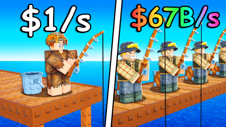 [UPD] Roll a Fisherman 🎣 screenshot 6