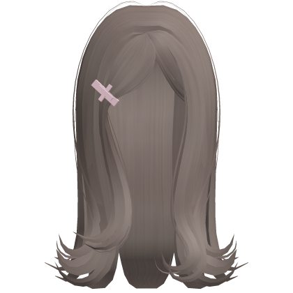ash cute girly shoujo long hair Roblox item