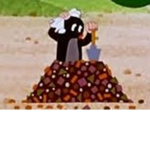 Little moles are playing