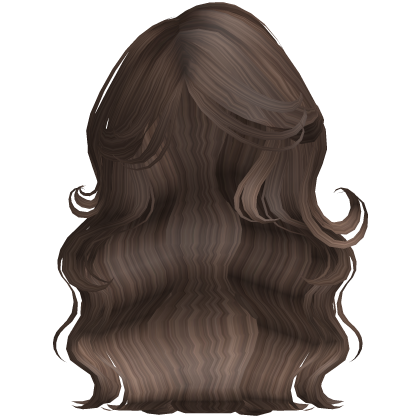 Girly Wavy Hair (Brown)