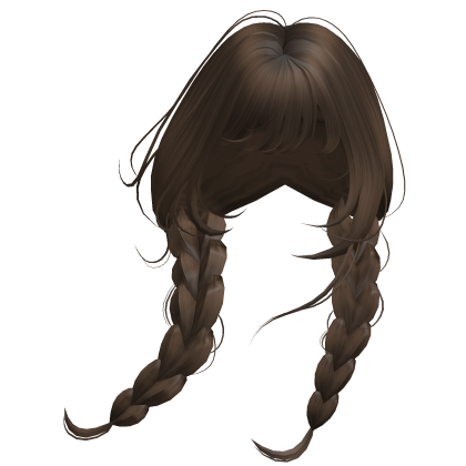 Windy Flowy Wispy Fairy Enchanted Braids Brown Roblox item