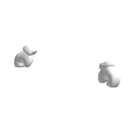 Fur Winter Gloves White 3.0