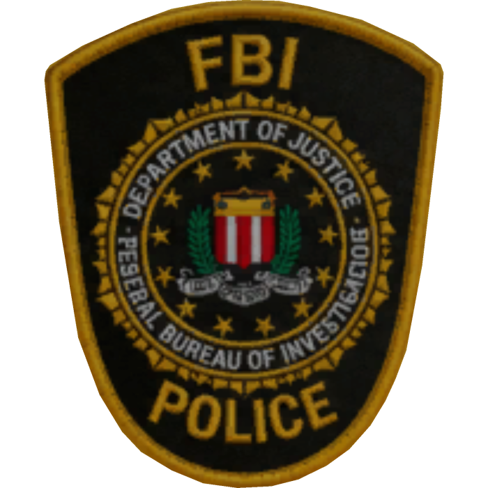 BLF™ Patch - FBI Police [RIGHT]