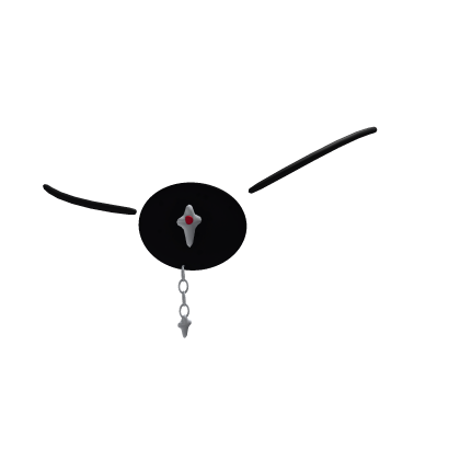 Black Lace Cross Eyepatch