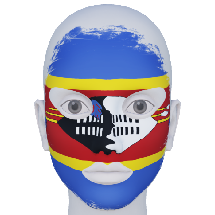 Eswatini Facepaint