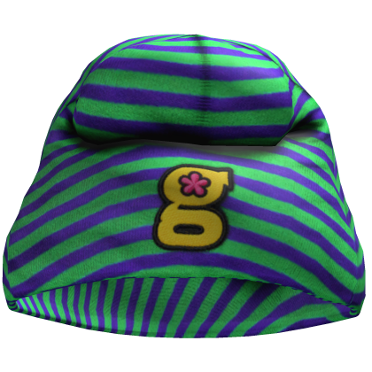 Teal & Purple Guwop Beanie