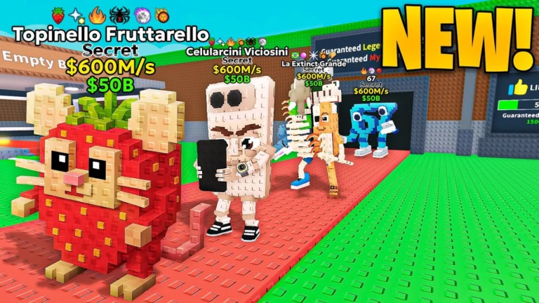 👀 Steal A Brainrot: INFINITY LOCK MODE!