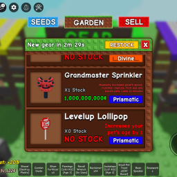 modded grow a garden {Carrot}