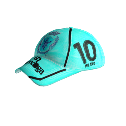 Blue Balenciaga Soccer Cap Roblox item