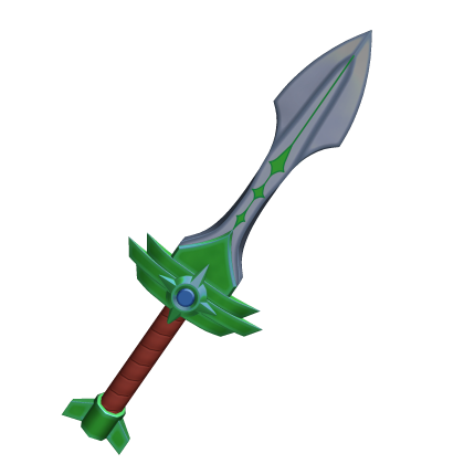 Green Gem Stone Sword