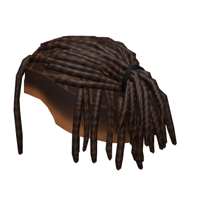 Brown Tied Braids Hairstyle Roblox item