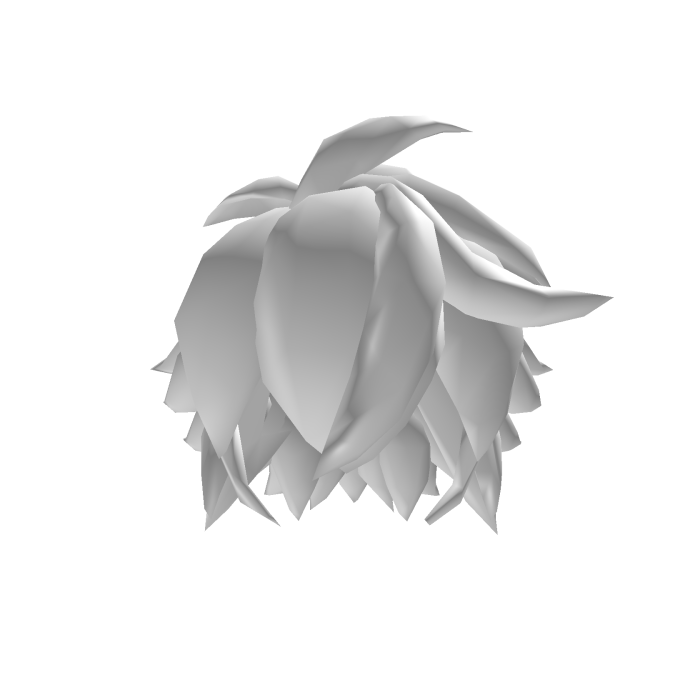 White Fluffy Hair