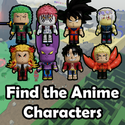 Find The Anime Characters [140] official Roblox game thumbnail