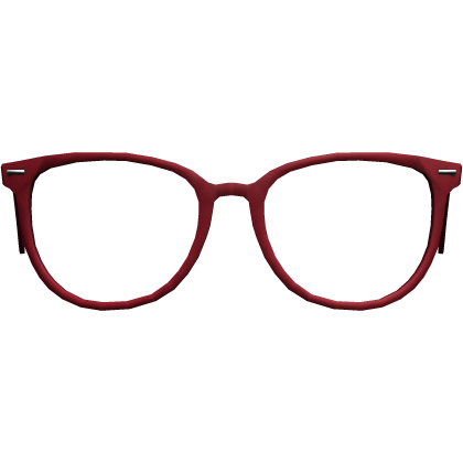 Dark Red Glasses Roblox item