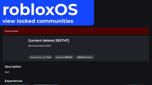 robloxOS - Roblox In Roblox