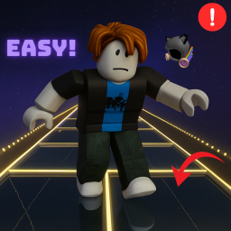 [UGC] Galaxy Kitty Glass Bridge Obby For Reward