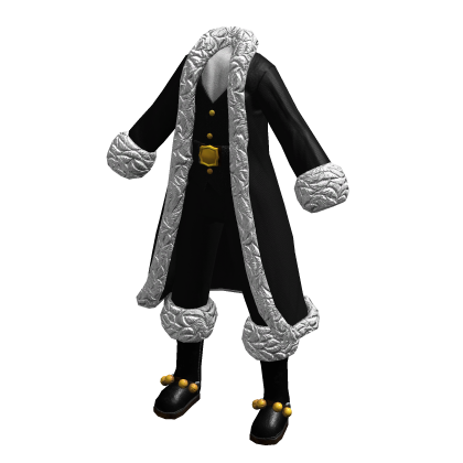 Mr. Santa Claus Outfit | Black Gold