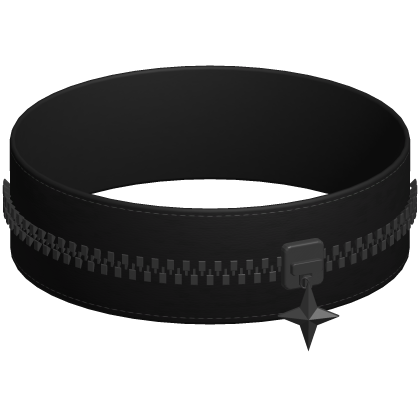 Black Star Zipper Blindfold