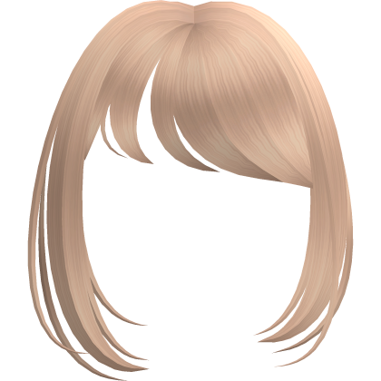 Blonde Side-Swept Stylish Bangs Roblox item