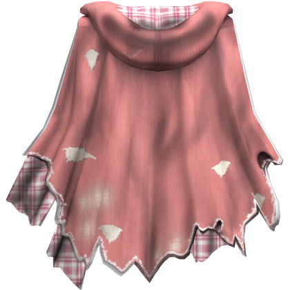 Distressed Torn Cape