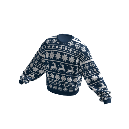 Christmas Sweater Blue thumbnail