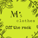 M’s clothing off the rack