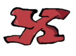 س X