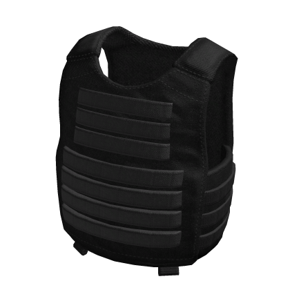 Black Military Vest thumbnail