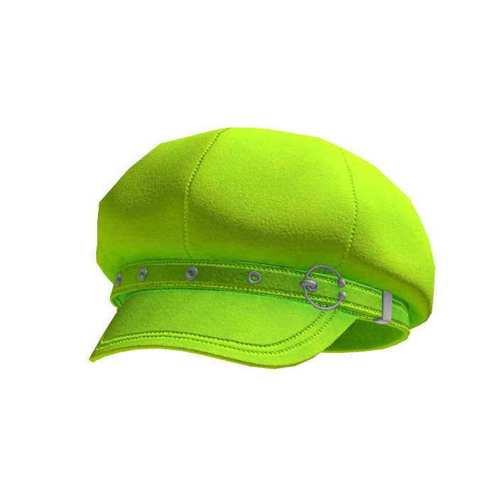 Goth Style Light Green Hat