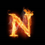 Letter N