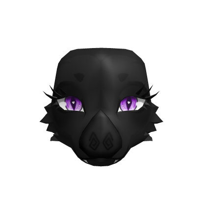 Bat Furry Head [Animated Eyes]