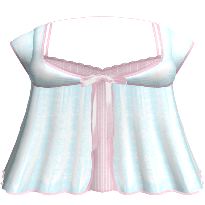 Cute Top Gothic Doll Dress In Blue Pink 3.0