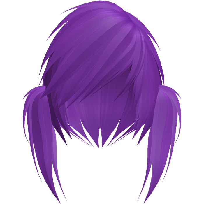emo scene vkei purple moe pigtails