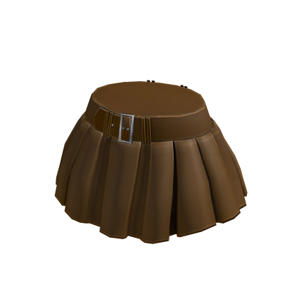 brown skirt