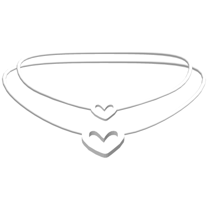 cute dainty heart necklace thumbnail