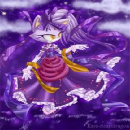 Blaze The Cat (In a cute dress) Roblox decal