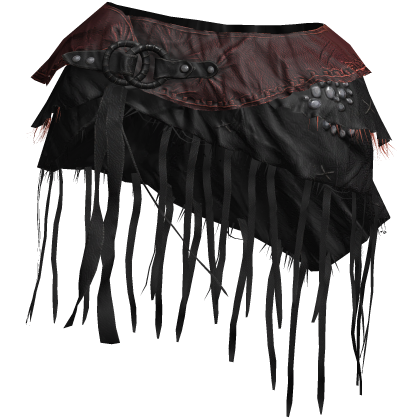 Distressed Archival Leather Dune Skirt 3.0 thumbnail