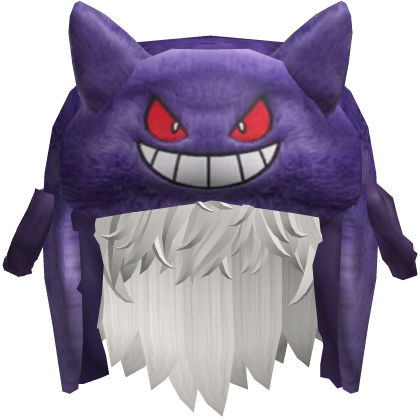 Purple Monster Ushanka w/ Hair