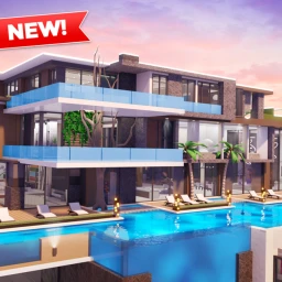 Mega Mansion Tycoon 🌴 icon