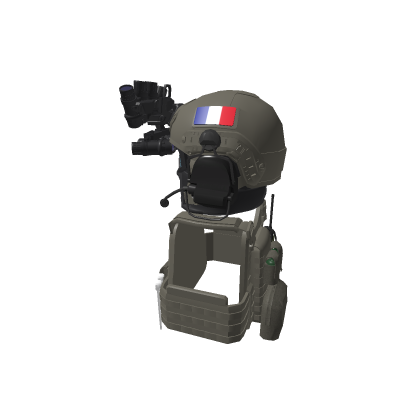 casque + GPB de l'armée de tere