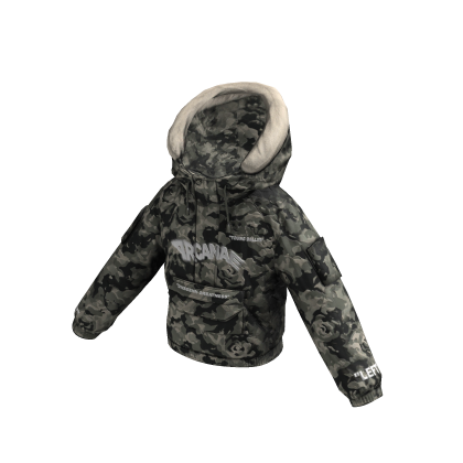 Arcanae Frost Camo Puffer