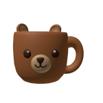 Cute Bear Mocha Coffee