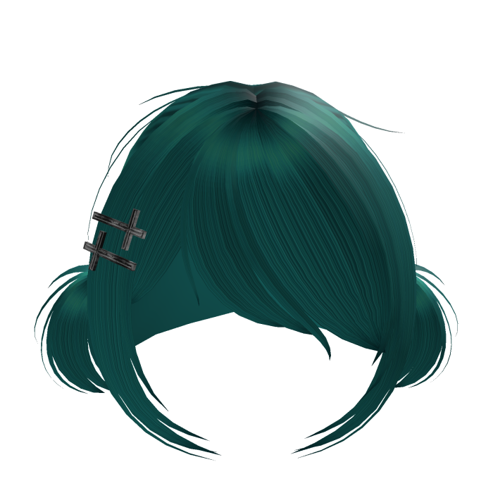 Edgy pigtails - Turquoise